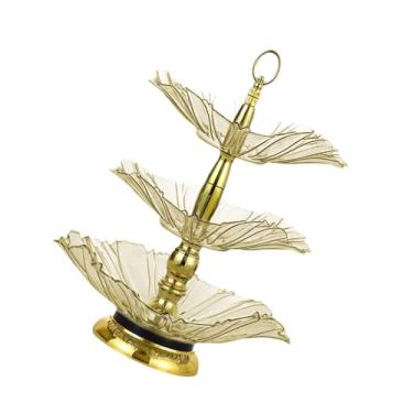 Imagem de Ｂｅｓｇａ Prato de Frutas Europeu Prato de Sobremesa Prato de Exposição Tigela de Oferta Multiuso Tigela de Doces Prato de Lanche Prato de Doces com Base para, 3 Pratos