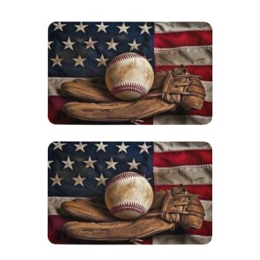 Imagem de Blueangle Conjunto de 2 ímãs de geladeira de taco de beisebol vintage - Ímãs decorativos engraçados de geladeira de cozinha - Seguro para lava-louças e decoração magnética durável (263)