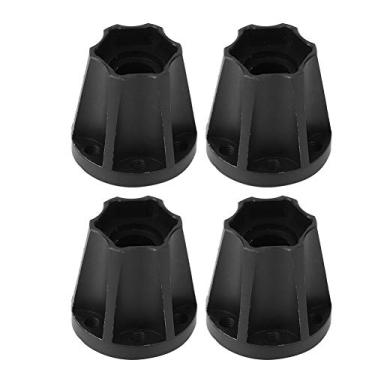 Imagem de Ainoli 4pcs RC Car Wheel Hex Hubs Adaptador de roda preto adequado para SCX10 1/10 RC Crawler 1.9 polegadas 2.2 polegadas Roda (eu generalizo)