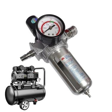Imagem de Regulador de filtro de ar | Filtro de ar pneumático lubrificante separador de água - Separador de filtragem para mecânica automotiva, pulverizador, pintura, jateamento, construção