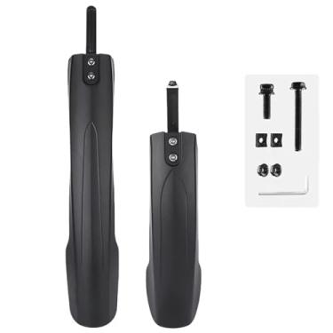 Imagem de Para-lama de bicicleta de 26/27,5/29 polegadas para MTB, alongado e alargado, protetor de lama dianteiro e traseiro para ciclismo, acessórios para bicicleta