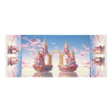 Imagem de Wassud Capas de lavadora e secadora de arco, protetor de lavadora com sacos de armazenamento, capa de geladeira à prova de poeira com bolsos para lavanderia doméstica, cozinha, 120 x 55 cm