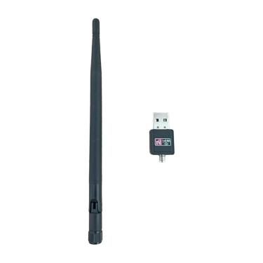 Imagem de Adaptador Usb Wireless 150Mbps Nano Com Antena Shinka
