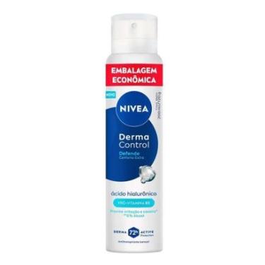 Imagem de Desodorante Antitranspirante Aerossol Nivea Derma Control Uniformiza 200ml-Feminino