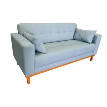 Imagem de Sofá  Gianni Tecido Acquablock Pé Base Madeira  220cm - 4R Estofados, 