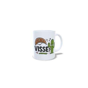 Imagem de Caneca de Cerâmica 325ml com Gírias do Nordeste, Frase Nordestina, Branca (20969)
