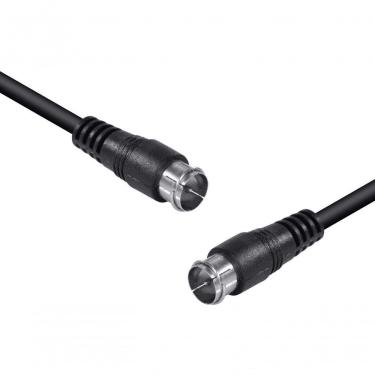 Imagem de Cabo Coaxial F Macho X F Macho 2 Metros Para Antena Cf+f-2 - Pc - 10