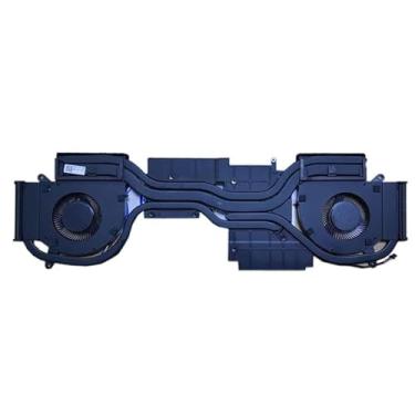 Imagem de Ventoinha e dissipador de calor para CPU/GPU de laptop para Gigabyte para AORUS 17 YE5 RX7PXE 27430-X7PE1-K00S DFSCL12E064867-FPNP DFSCM227163927-FPNQ (novo)