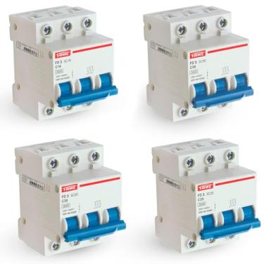 Imagem de Mini Disjuntor LK-100 Tripolar 100A DIN