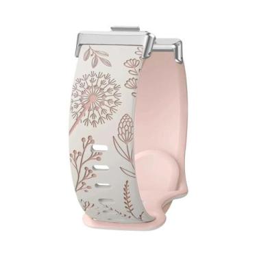 Imagem de Pulseira De Silicone Bicolor Para Mulheres Para Huawei Fit3 Fit2 Fit4 