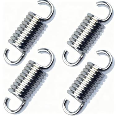 Imagem de Valorup Molas De Extensão 2" E 10 Voltas, Peças Reposição Para Sofá-Cama, Mecanismo Tensão Móveis Reclináveis, Pacote Com 4