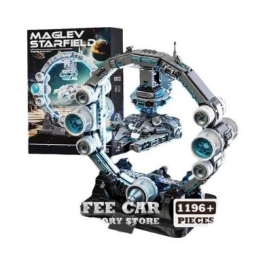 Imagem de Conjunto De Blocos De Montar Da Nave Espacial Millennium Falcon De Sta