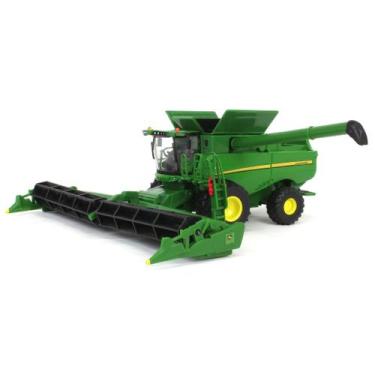 Imagem de Miniatura Colheitadeira John Deere S680 Milho e Grãos 1:64, Verde