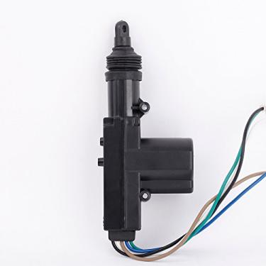 Imagem de Acouto Atuador de Fechadura Elétrica para Porta, Motor Resistente de 5 Fios 12v para Carro Com Controle Remoto e de Alarme Fácil de Instalar