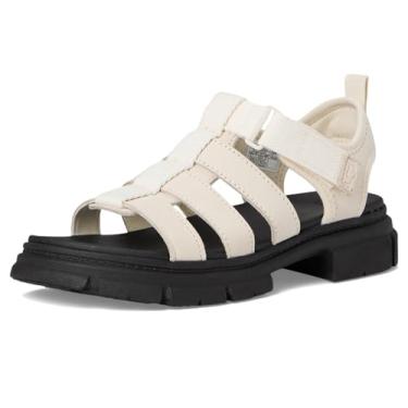 Imagem de UGG Sandália unissex infantil K Ashton multitiras pescador, Jasmim, 5 Big Kid