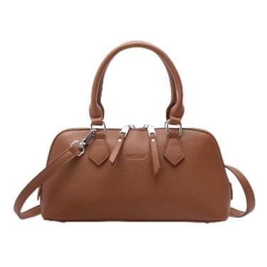 Imagem de Bolsas femininas de alça superior com alça ajustável, Marrom