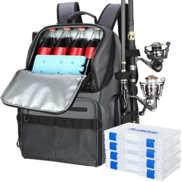 Imagem de Mochila Térmica para Pesca PLUSINNO 45L Resistente al Agua