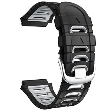 Imagem de GANYUU Pulseiras de silicone para Garmin Forerunner 920XT GPS/920 XT Pulseira de relógio Corrida Natação Treinamento Esportes Smart Watch band Correa (Cor: A)
