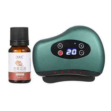 Imagem de Cuyuna micro-corrente máquina de raspagem dispositivo de levantamento de rosto massagem corporal recarregável instrumento de rejuvenescimento pele ferramenta de raspagem elétrica