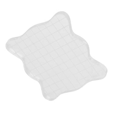 Imagem de Luqeeg Conjunto de Bloco de Carimbo Acrílico de Grade para Scrapbooking Preciso, Ferramentas Essenciais para Selos Claros, Fabricação de Cartão Diy, 3 Tamanhos (10 * 10cm)