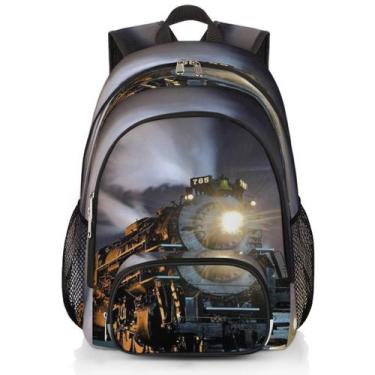 Imagem de Mochila Pardick Train School Travel Laptop para meninos e meninas