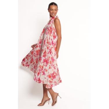 Imagem de Petal & Pup Vestido maxi feminino Sirmione floral rosa, rosa, GG
