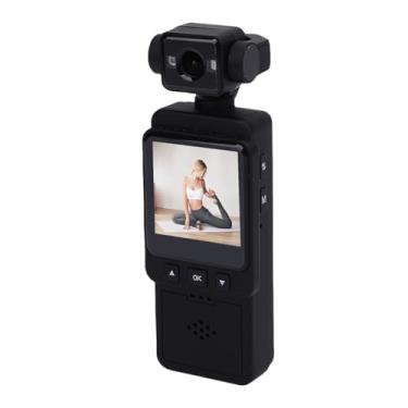 Imagem de Diydeg Câmera Corporal, Mini Câmera Corporal Portátil HD 1080P, Pequena Vestível Com Sensor Giratório de 360°, Lente Grande Angular e Detecção de Movimento para Escritório