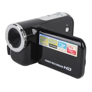 Imagem de EBTOOLS Câmera de Vídeo, Filmadora Digital 1080P HD 16MP Com Zoom 16x, Tela LCD de 2 Polegadas, Anti-vibração, para Vlogging No YouTube, Viagens, Gravação de Casamento (BLACK)