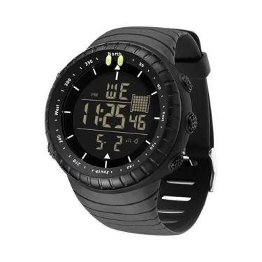 Imagem de Relógio Esportivo Digital LED À Prova D'Água Com Grande Mostrador Para