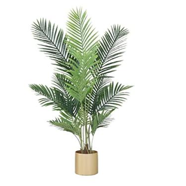 Imagem de SLGGPJBU Plantas falsas planta artificial simulação planta verde planta falsa sala de estar vaso ornamento árvore artificial para decoração interna plantas artificiais plantas artificiais interior ao