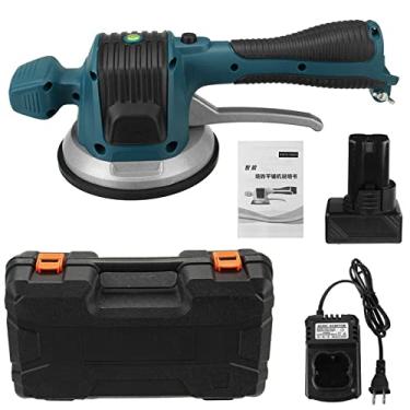 Imagem de Ferramenta de instalação de bancada vibrador de azulejo portátil ventosa azulejos máquina de colocação de azulejos de parede ferramenta vibratória com ventosa de 120 x 120 cm (cor: 16,8 V 1 tamanho da