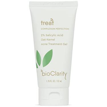 Imagem de bioClarity Gel de tratamento para acne | 2% ácido salicílico + núcleo de aveia hidratante | 100% vegano, ingredientes limpos | 51,8 ml