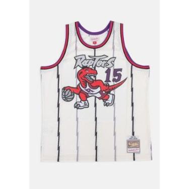 Imagem de Regata Mitchell & Ness NBA Jersey Cream Swingman Toronto Raptor Masculino-Masculino