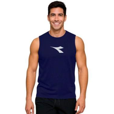 Imagem de Regata Machão Diadora Big Logo Masculina - Marinho M, Marinho, M
