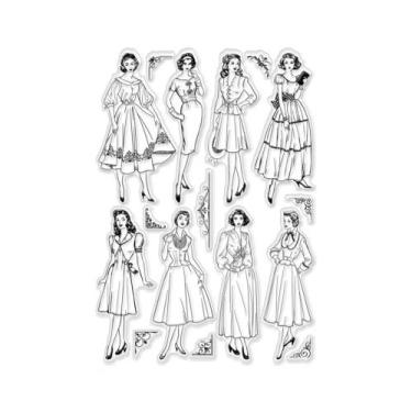 Imagem de Carimbos Transparentes De Silicone Para Manchas De Café Grandes, 8,3x5