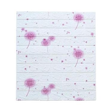 Imagem de Adesivo De Parede 3D Grande 70x77CM Em Espuma Autoadesiva À Prova d'Ág