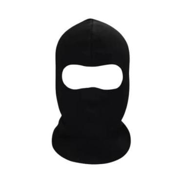 Imagem de Balaclava De Rosto Inteiro 100% Algodão Com Estampa De Caveira, Máscar