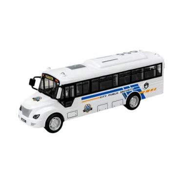Imagem de Ônibus Escolar De Brinquedo Grande Com Efeitos Sonoros E Luminosos, Fu