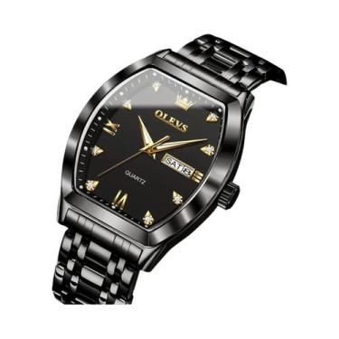 Imagem de Relógio De Quartzo Masculino À Prova d'Água Luminoso OLEVS 5528 Com Mo