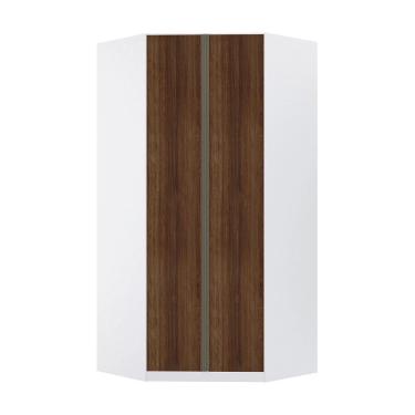 Imagem de Guarda Roupa Modulado Canto Closet 2 Portas 7 Prateleiras 111,9cm Prime Luciane Móveis