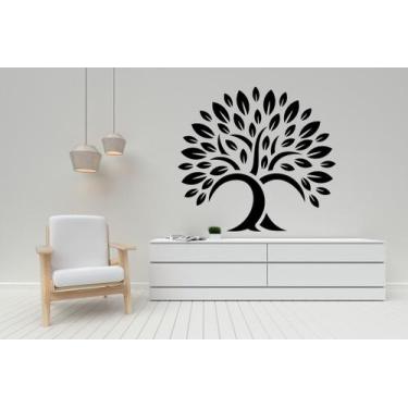 Imagem de Adesivo de parede  arvore da vida - Ambiente dekorado, 60cm, preto