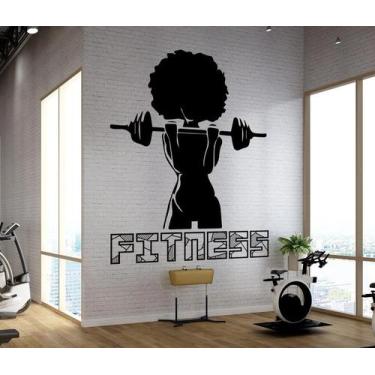 Imagem de Adesivo de parede  academia e musculação  - Ambiente dekorado, 70cm, p
