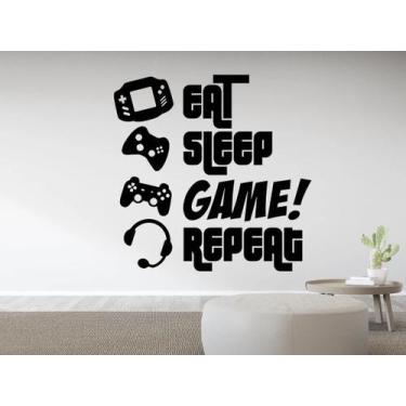 Imagem de Adesivo de parede  gamer, jogos, video game - Ambiente dekorado, 60cm,