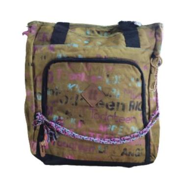 Imagem de Bolsa Grande Passeio Escola Todateen Bege