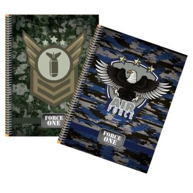 Imagem de Caderno Capa Dura Universitário 10 matérias 200fls 1 unid - Maxima