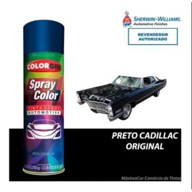 Imagem de spray preto cadillac 300ml color gin