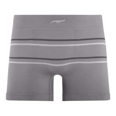 Imagem de Cueca Boxer Listrada sem Costura Névoa Zee Rucci, P