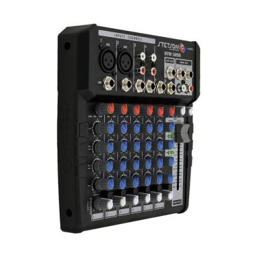 Imagem de Mesa De Som Stetsom Stm1206 6 Canais 12v
