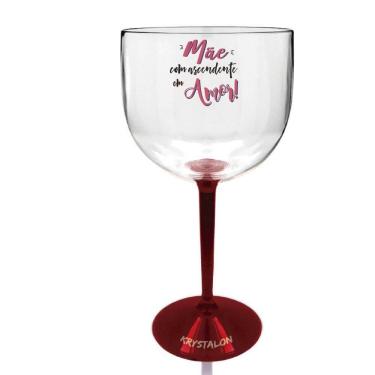 Imagem de Taça Gin Bicolor Vermelha Para Dia Das Mães - Ascendente