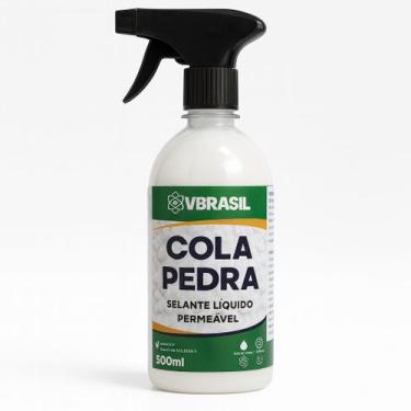 Imagem de Cola Pedra 500ml Spray Selante líquido Permeável - VBRASIL